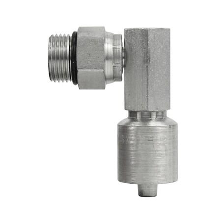 A & I Products HW-MBX90 Male O-Ring Boss - Swivel - 90 Degree Elbow 3 x2 x2 A-MBX90-06-10-W